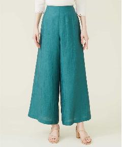 リネンワイドパンツ