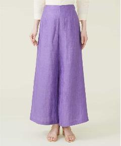 リネンワイドパンツ