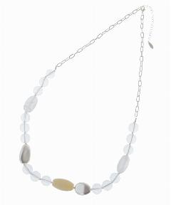 クリアパーツネックレス